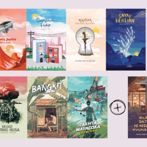 Gambar thumbnail semua cover novel K-Lit